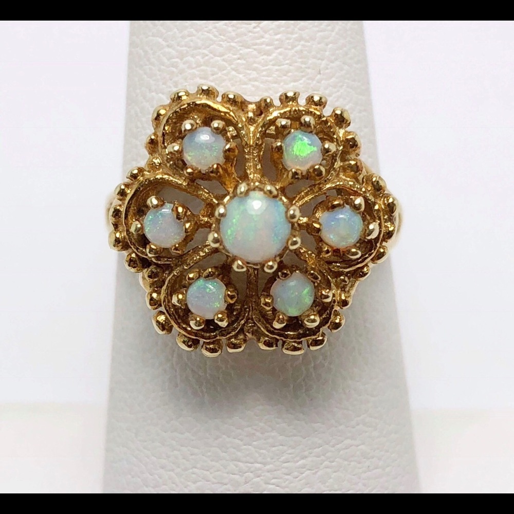 14k Gold SKAL Australian opal